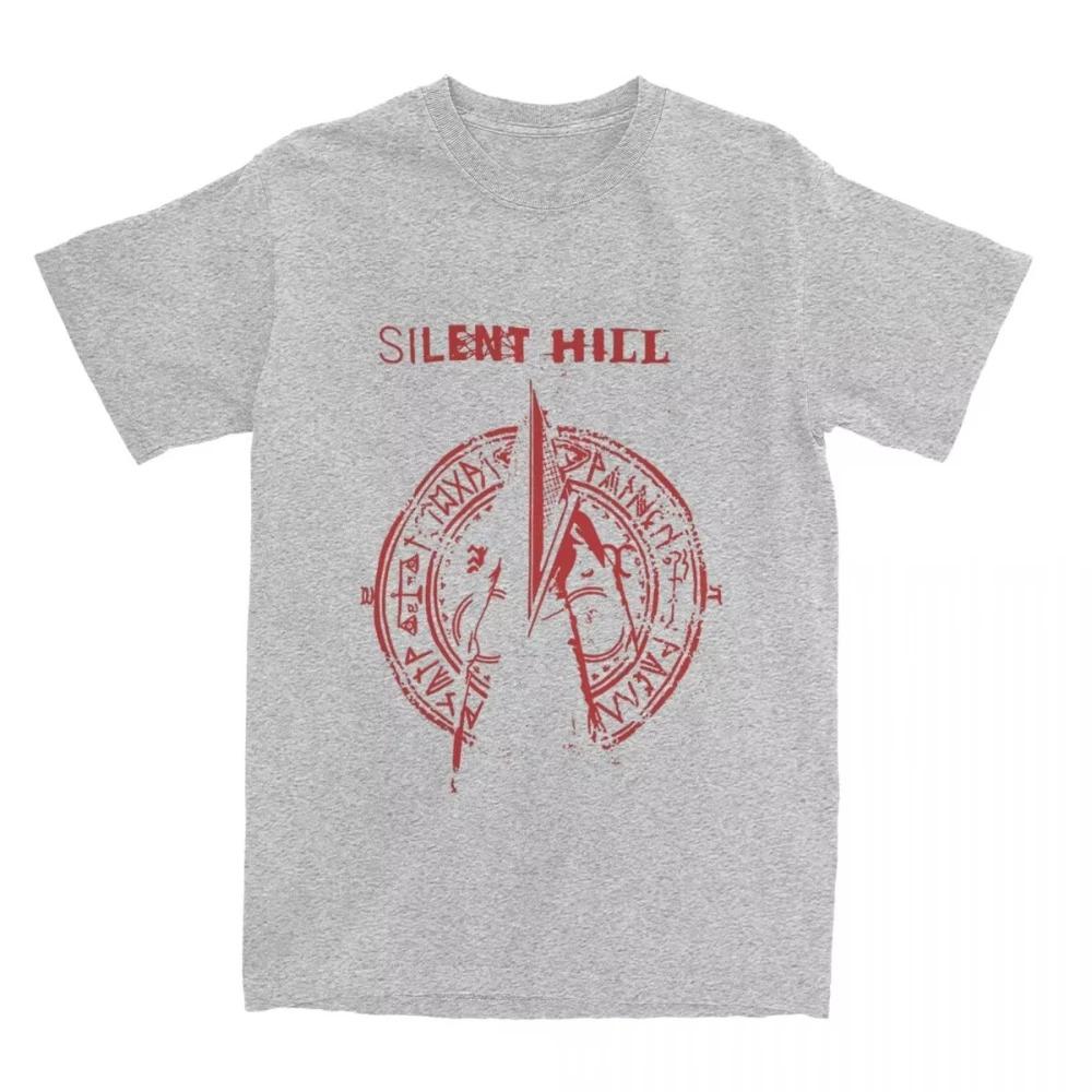 Футболка с принтом из фильма и игры Silent Hill для мужчин и женщин, классная хлопковая оригинальная футболка, модная, оверсайз, новая, горячая распродажа, мужская футболка