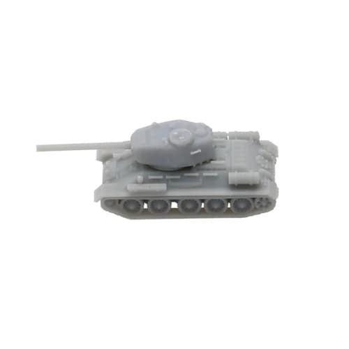 20-Piece T-34 WWII Tank Model Kit, 1/2000, 1/700, 1/400, 1/350 Scale Resin Tracked Armored Fighting Vehicle Model Military Model Kit (1/700 (12mm))