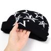 Hip Hop Pentagram Knit Hat Pullover Hats Casual Ski Hats Party Cold-proof Cap  Autumn Winter