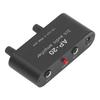 Independent Dual Channel Sound Preamplifier 1 4in 6.35mm 0 To 20db Gain Sound Amplifier Amp for Mic Instrument DC5V‑12V