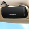 pgncs2 Car sun visor Leather glasses frame clip Glasses Holder for BMW M E46 E90 E60 E36 F90 M3 M5 M6 E87 X1 X3 X4 X5 X6 G30 G32 F30