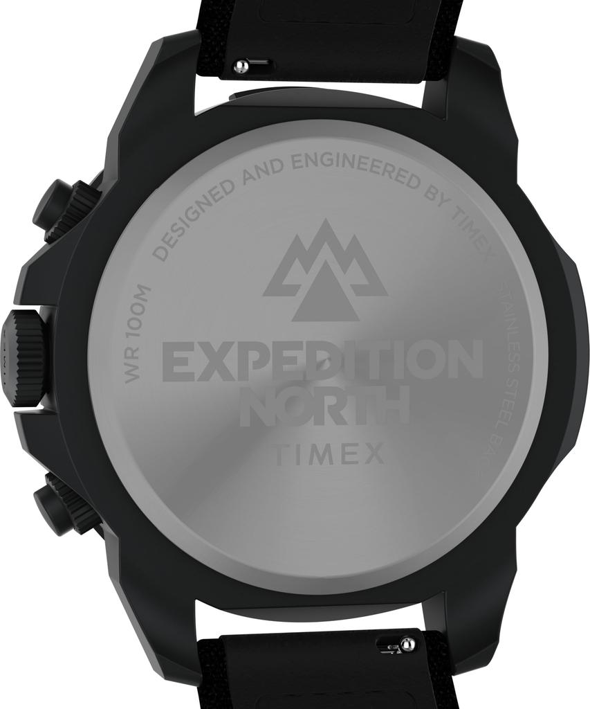 Expedition North Watch Кварцевые 10 АТМ Водонепроницаемые Минеральное Стекло Черный Циферблат TW2W16000 [TIMEX] Мужские [Оригинал]