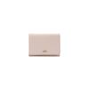 Afternoon Tea Living HQ43 Genuine Leather Mini Wallet with Flower Charm / Afternoon Tea PREMIUM Light Gray