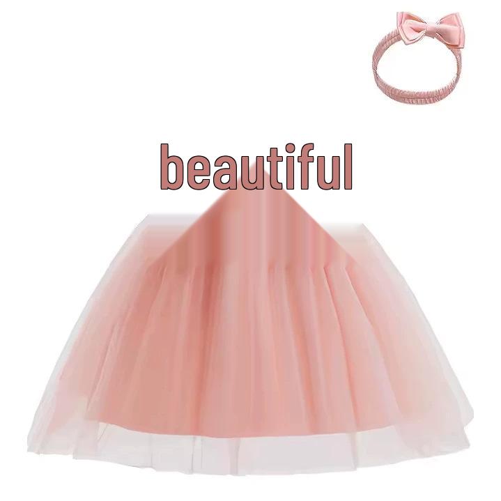 European & American Girl's Sleeveless Bow Backless Gown for Weddings, Bridesmaids, Evenings, or Christenings