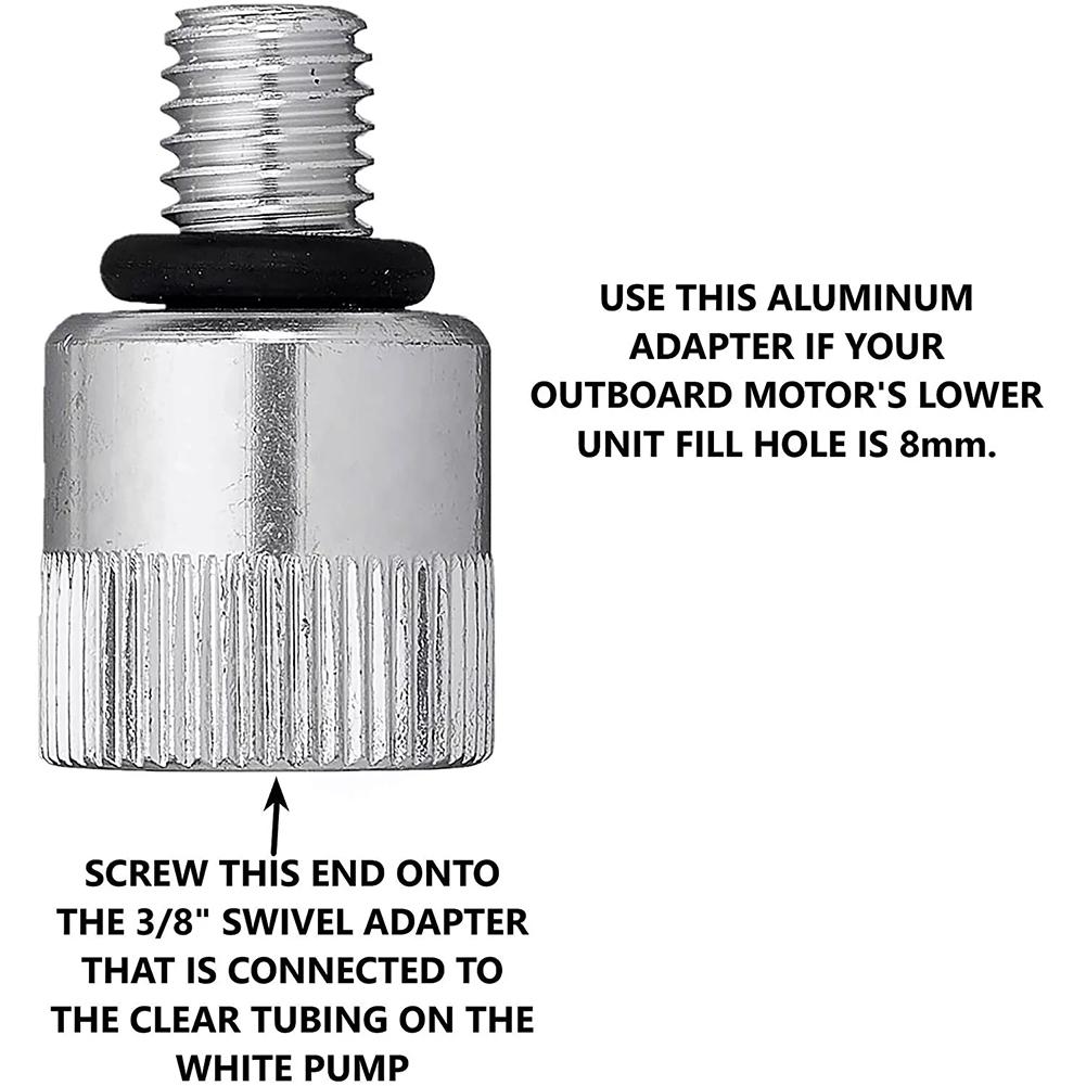 Upgrade Transmission Fluid Marine Pump Gear Oil Transfer Pump Gear Lube Pump Accessories for Marine Lower Unit Boat Gear Lube