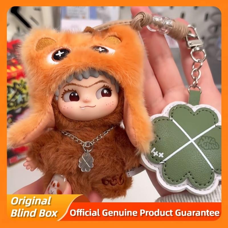 Genuine Wakuku V3 On A Roll Series Blind Box Cute Vinyl Plush Doll Trendy Toy Mystery Box Pendant Birthday Xmas Girl Gifts