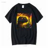 KING GIZZARD AND THE LIZARD WIZARD PETRODRAGONIC APOCALYPSE Хлопковая футболка винтажная Стиранная Удобная Слегка дышащая