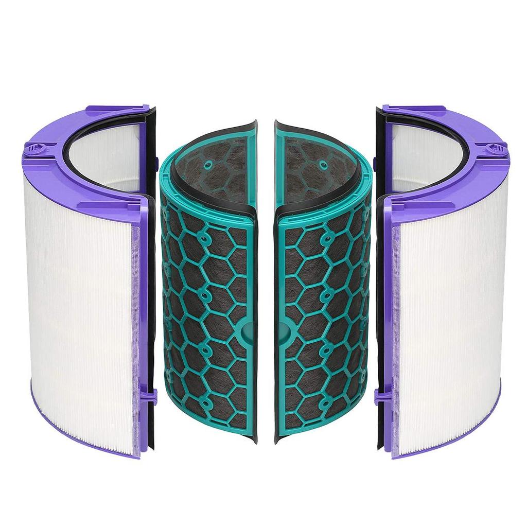 Carbon Filter for Dyson TP04 HP04 DP04 Pure Cool Hepa Purifier 969048-02 Sealed Two Stage 360 Degree Filter System