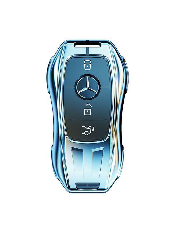 Чехол для ключей Mercedes-Benz E300L для GLB, GLA200, GLE350, GLC260L, C200L - Премиальная пряжка-оболочка для автомобиля