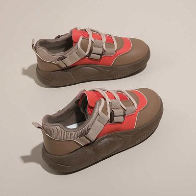 Мода Весна-осень Круглый носок Черный ботинок Женский Повседневный Женские спортивные туфли Фиолетовые женские кроссовки Спорт Новый стиль Команда Милый 0