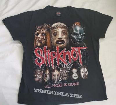 Slipknot Вся надежда потеряна Базовая черная унисекс футболка Мужчины Женщины S-5XL KH13203 Унисекс футболка