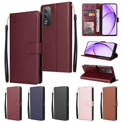 SДля OPPO A80 5G Кожаный чехол на для Coque Oppo A80 OPPOA80 A 80 A60 5G A40 Чехол Классический стиль Раскладной кошелек Чехол для телефона Fundas
