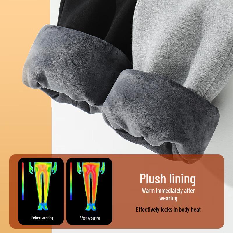 Baleno Men's Winter Fleece-Lined Jogger Pants