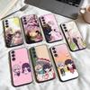 Чехол для телефона Аниме M-My Happy M-Marriage Для Samsung Galaxy A73,A72,A71,A70,A53,A52,A51,Другие Мягкий Черный Корпус