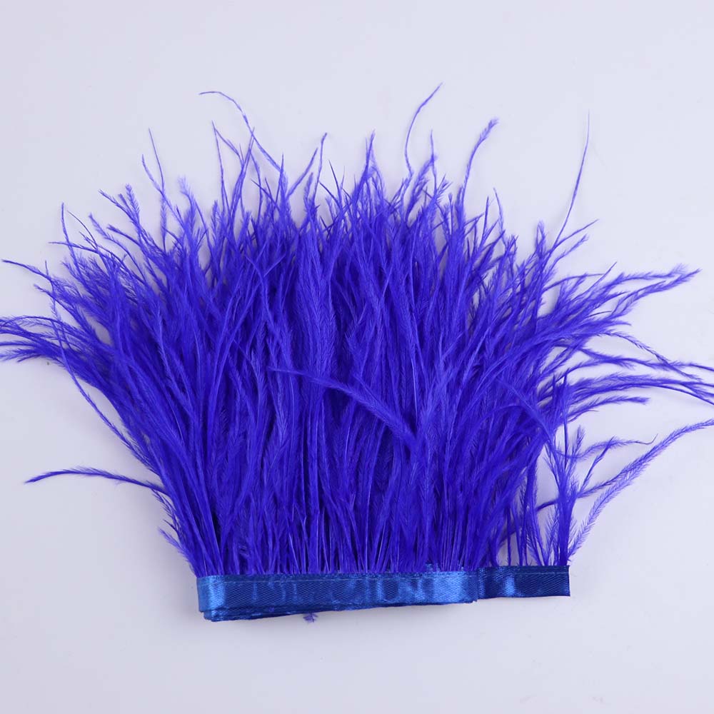 Перо 6-18 см Натуральное Белое Черное Страусиные Перья Отделка для Свадебного Платья Аксессуары для Одежды Декор Вечерин Перо Бахрома