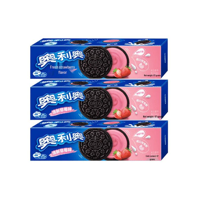 Oreo Клубничное Печенье-Сэндвич