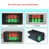 YB4835VA DC0-600V 1000V DC Цифровой дисплей Вольтметр и Амперметр Двойной дисплей Цифровой 1KV Высоковольтный измерительный прибор