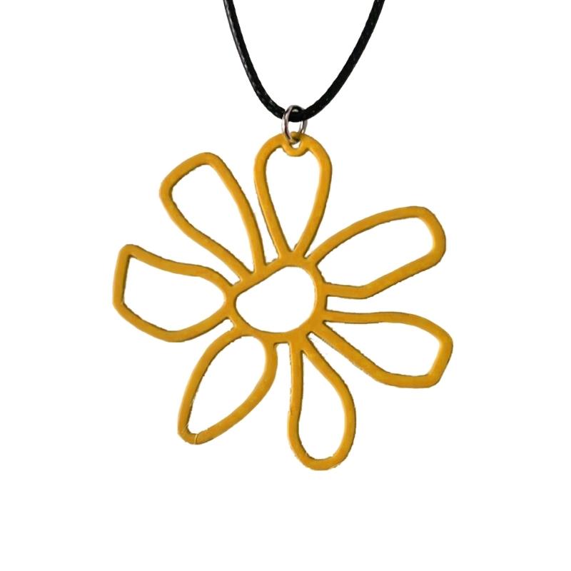 Цветочное Ожерелье Модное Заявление Девушки Ювелирные Изделия Чокеры Цепочка для Женщин Повседневная Носка Вечеринка Подарок Аксессуар