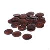 30 Pcs Wood Buttons, Mixed 4 Holes Buttons Round Vintage Assorted Decorative
