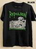 Винтажная футболка Repulsion band, метал-группа, унисекс, короткий рукав BL1465