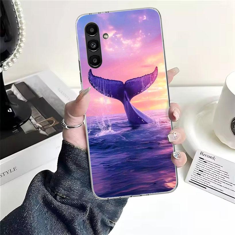 Чехол для телефона 'Морской Гигант - Горбатый Кит' Для Samsung Galaxy A13 A14 A15 A16 A17 A53 A54 A55 A56 A57 A33 A34 A35 A36 A37 A23 A24 A25 A