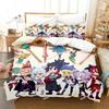 Аниме Disgaea Комплект постельного белья Пододеяльник Комплект для кровати Чехол для одеяла Наволочка Одеяло размер King Queen Комплект постельного белья для мальчиков и взрослых