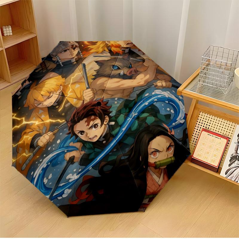 Akaza Demon Slayer Printed umbrella lightweight for travel camping and leisure a musthave for family holidays and birthday gifts