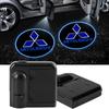 2 шт. Светодиодный проектор на дверь автомобиля для Lancer Evolution Mirage Outlander PHEV Triton L200 Pajero Galant RVR ASX Delica