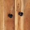 Solid Wood Washbasin Cabinet Acacia and Engineered Wood