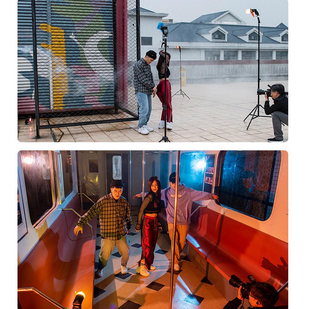 Godox V1C Профессиональная вспышка для камеры Speedlite Speedlight с круглой головкой, беспроводная 2,4G для Canon EOS