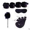 Набор секс-игрушек Сексуальные БДСМ-ограничения Фетиш Наручники Пара Сексуальная игра Веревка Сексуальные наручники Товары для взрослых 18+ Игра для взрослых Игрушка