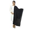 Women Indian Dupatta Long Stole Cotton Blend Chunni Neck Wrap Tassel Scarf