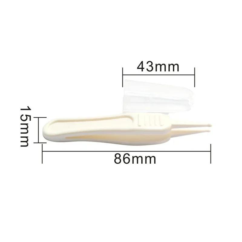1/2/3/4pcs Baby Dig Booger Clip Infants Ear Nose Navel Clean Tool Kid Safety Tweezers Cleaning Forceps Toddler Nasal Cavity Care