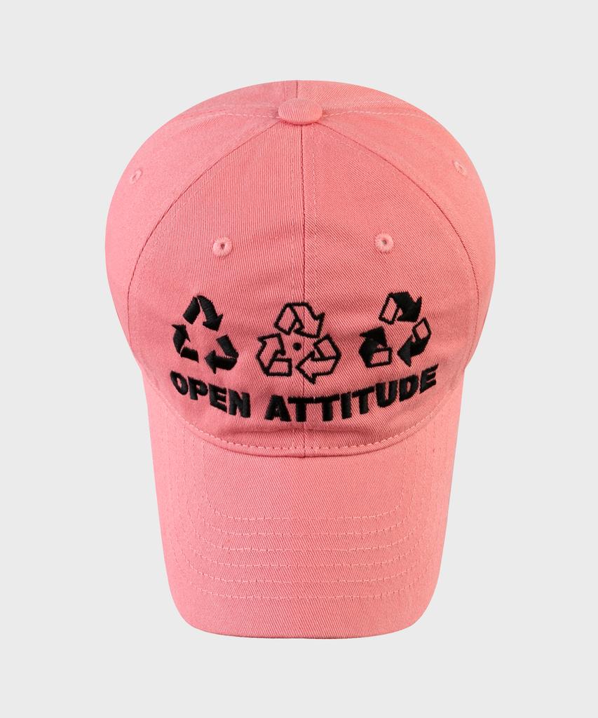 Кепка-бейсболка OPEN ATTITUDE Recycle-Indipink