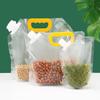 Moisture-Proof Transparent Grain Storage Bag with Spout