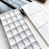 24/48 Color Watercolor Pigment Distribution Box 2/3.4ml Pigment Storage Empty Box Art Student Outdoor Painting Palette Cases