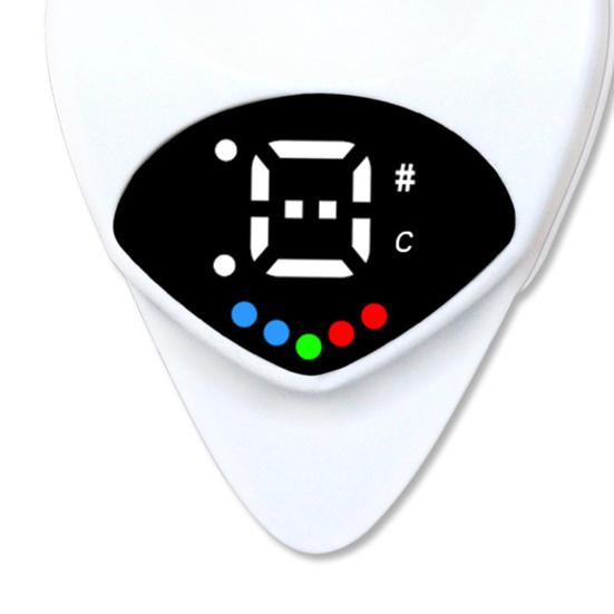 2 в 1 гитарный тюнер и медиатор цифровой медиатор со светодиодом