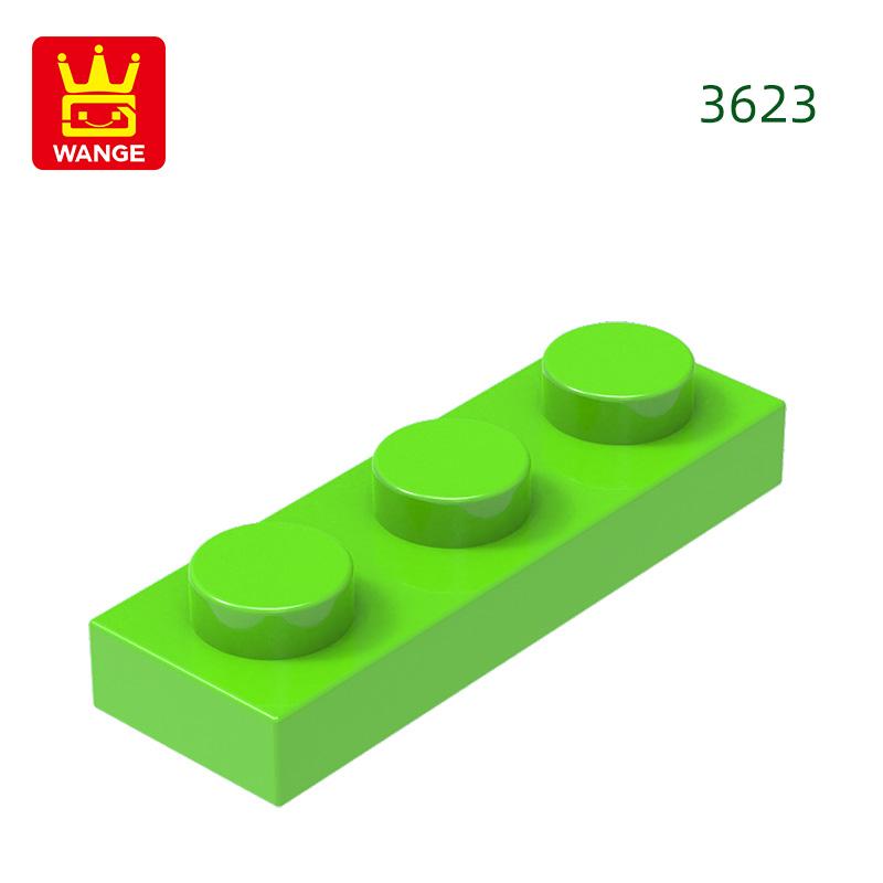 Нетоксичный 206 шт./лот 3623 Тонкий 1x3 Строительный блок Moc Классические Аксессуары Совместимый с Brick Детские Игрушки Подарочная коробка