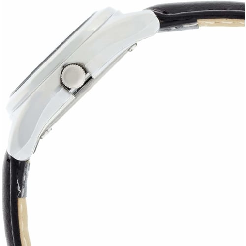 Citizen Q&Q Watch Analog Solar Waterproof Leather Strap H009-304 Women's White