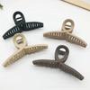 1pcs 11cm Women Cross Frosted Hairpin Fashion Elegant Hair Shark Clip Large Hair Claw Clips Girls Korean Hair Accessories