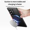 Подходит для чехла для мобильного телефона Samsung S25ULTRA S24PLUS Встроенный магнитный узор из углеродного волокна ТПУ Противоударный защитный чехол
