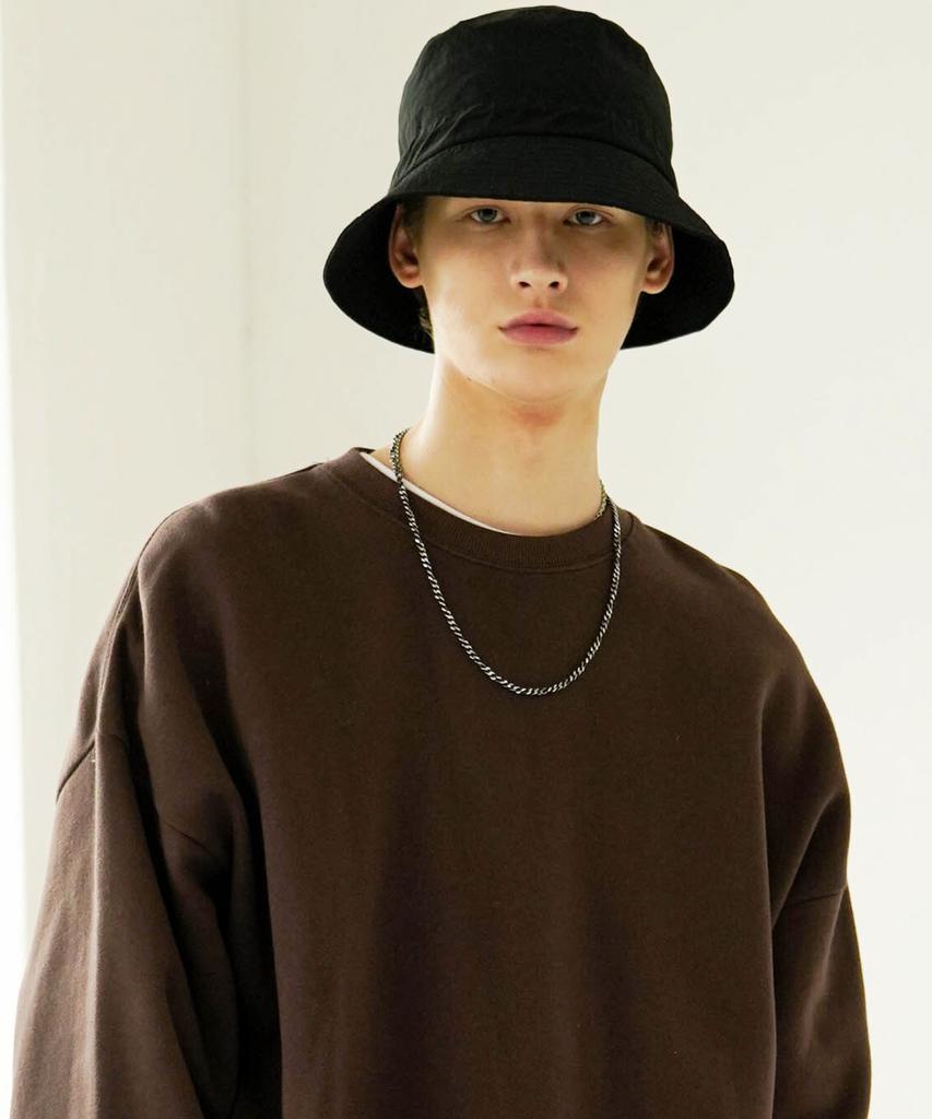 FP142 Essential Oversized Chain Sweatshirt 11 Types Brown Sjmt1281
