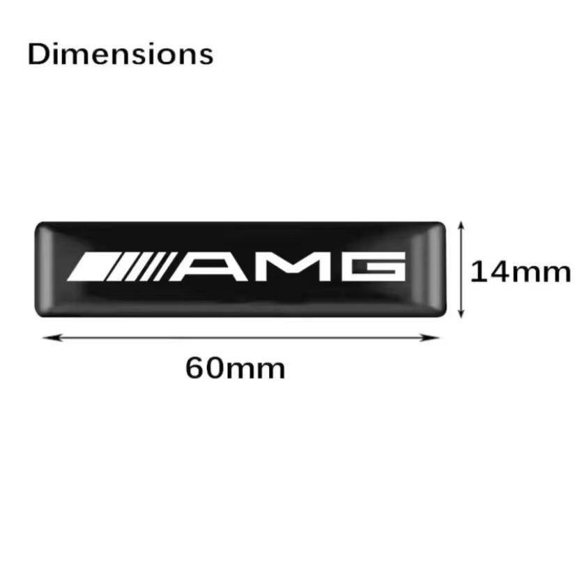 3D Epoxy Car Interior Exterior Decoration Sticker For Mercedes Benz AMG A B C E G CLA GLA W211 W212 W214 W205 W203 W204 W206W220 NZ7