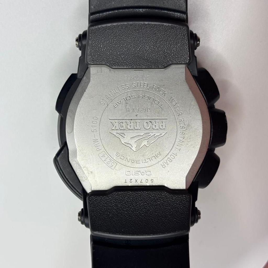 Б/у [Хорошее состояние] CASIO PROTREK PRW-5100-1BJF Радио-Солнечные