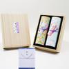 Hanakurabe Two Types of Incense Incense Stick Paulownia Wrapping and Gift Box Incense Sticks for Gifts (cherry Blossom/elegant Scent) Set,