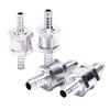 1pcs One Way 6/8/10/12mm Valves Aluminium Alloy Fuel Non Return Check Valve One Way Fit Carburettor