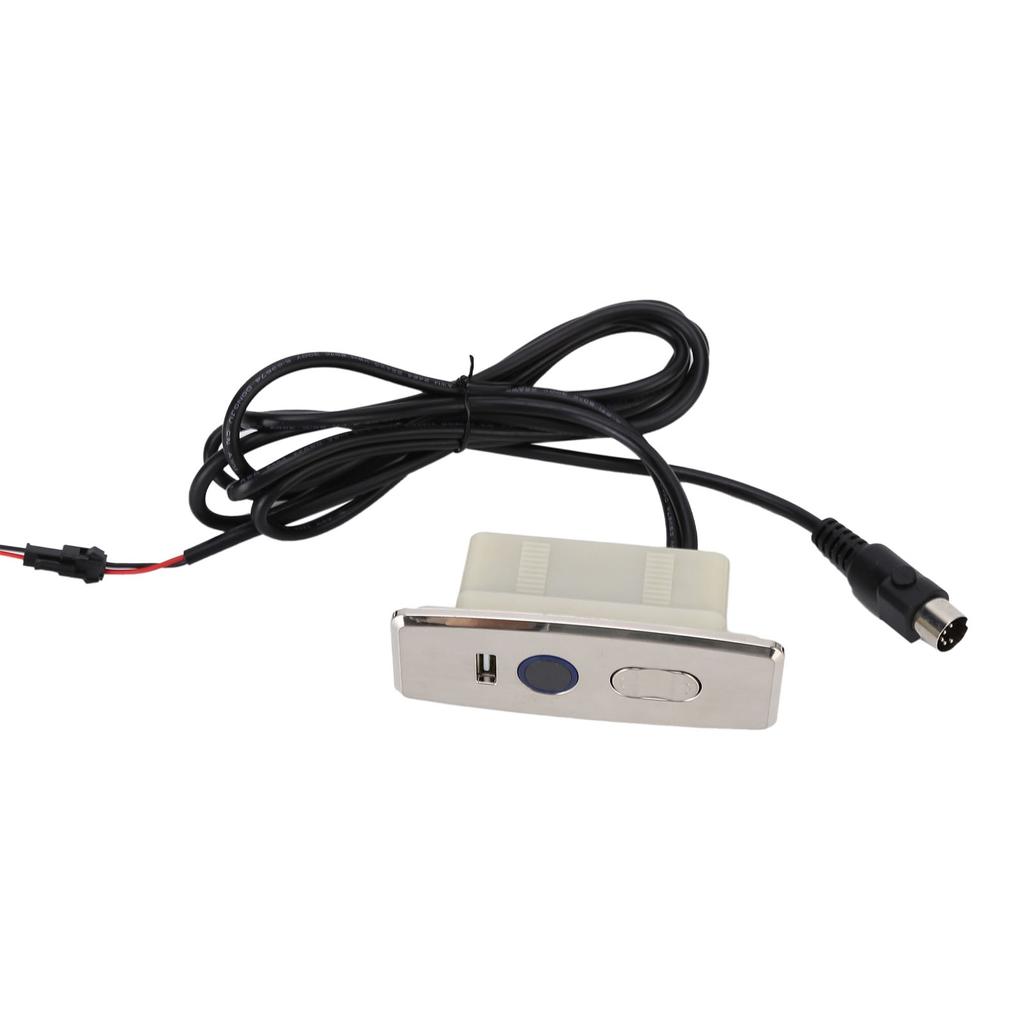 5-контактный выключатель питания для кресла-реклайнера, матовый DC, 3 кнопки, прямой контроллер дивана с 1-метровой световой полосой