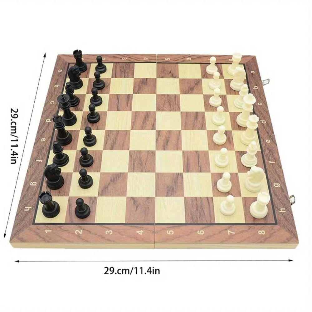 Foldable Educational Chess Game Set Magnetic International Chess Set Parent-child Game