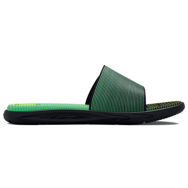 Under Armour Mercenary Casual Sports Beach Rubber Sole Slide Sandals Unisex Sandals Green 3025851-002