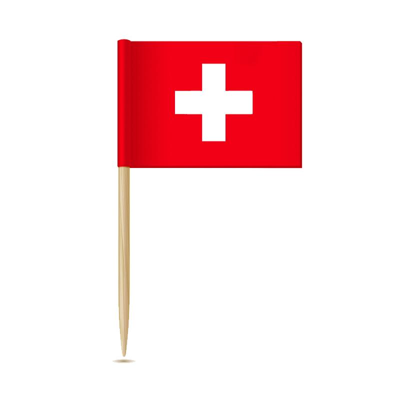 100 штук международных флажков для кексов и десертов для праздничных вечеринок